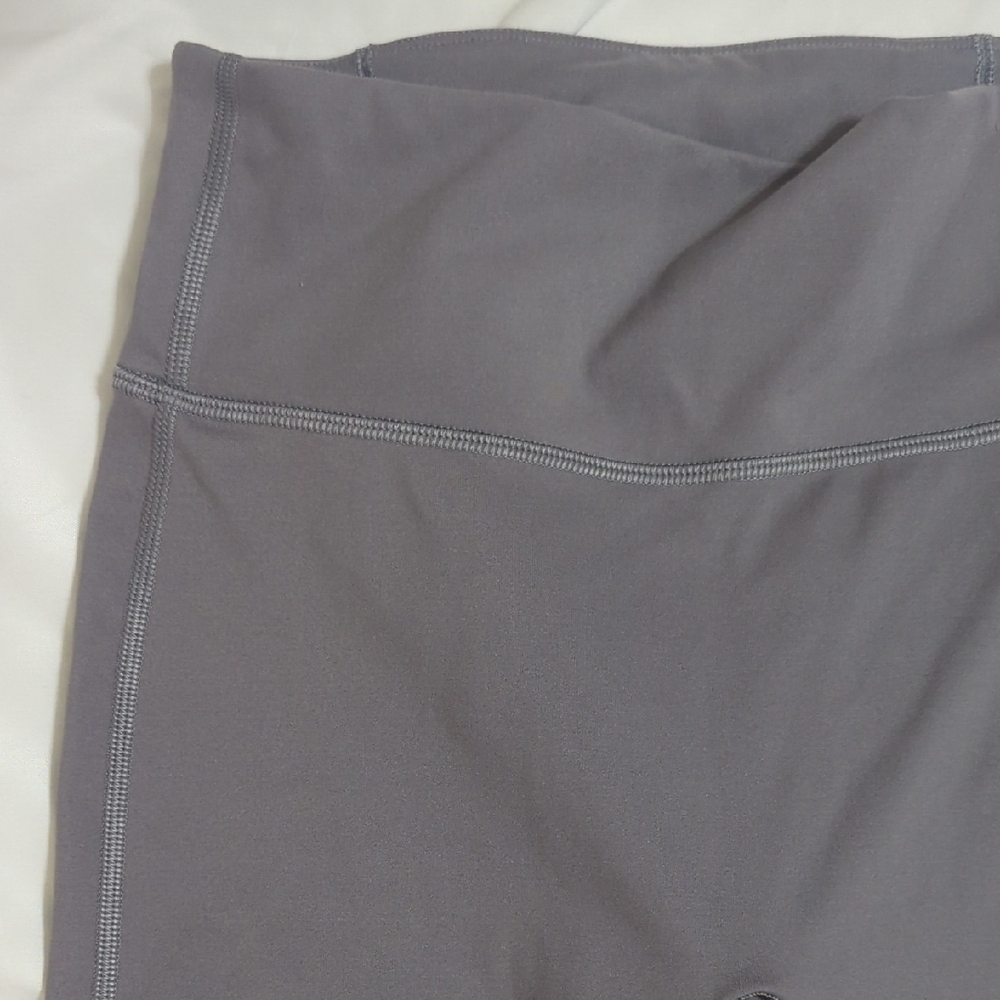 Fabletics Trinity Motion365® High-Waisted Legging, Color Quarry Grey/White Sz S - Picture 4 of 15